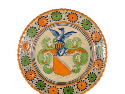 关于荷兰代尔夫特陶器起源的古董马略里卡多色纹章板开云体育官网首页
