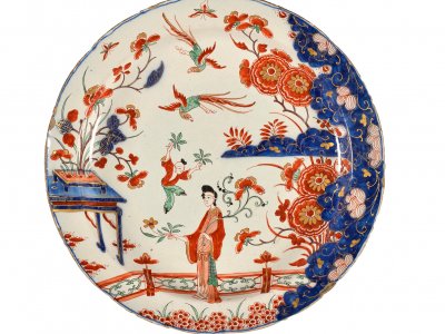 古董陶瓷与日本色彩图案