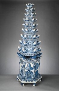 郁金香花瓶，约1694年，阿德里安努斯·科克斯，皇家收藏信托基金(编号:RCIN 1085)©HM伊丽莎白女王二世2021